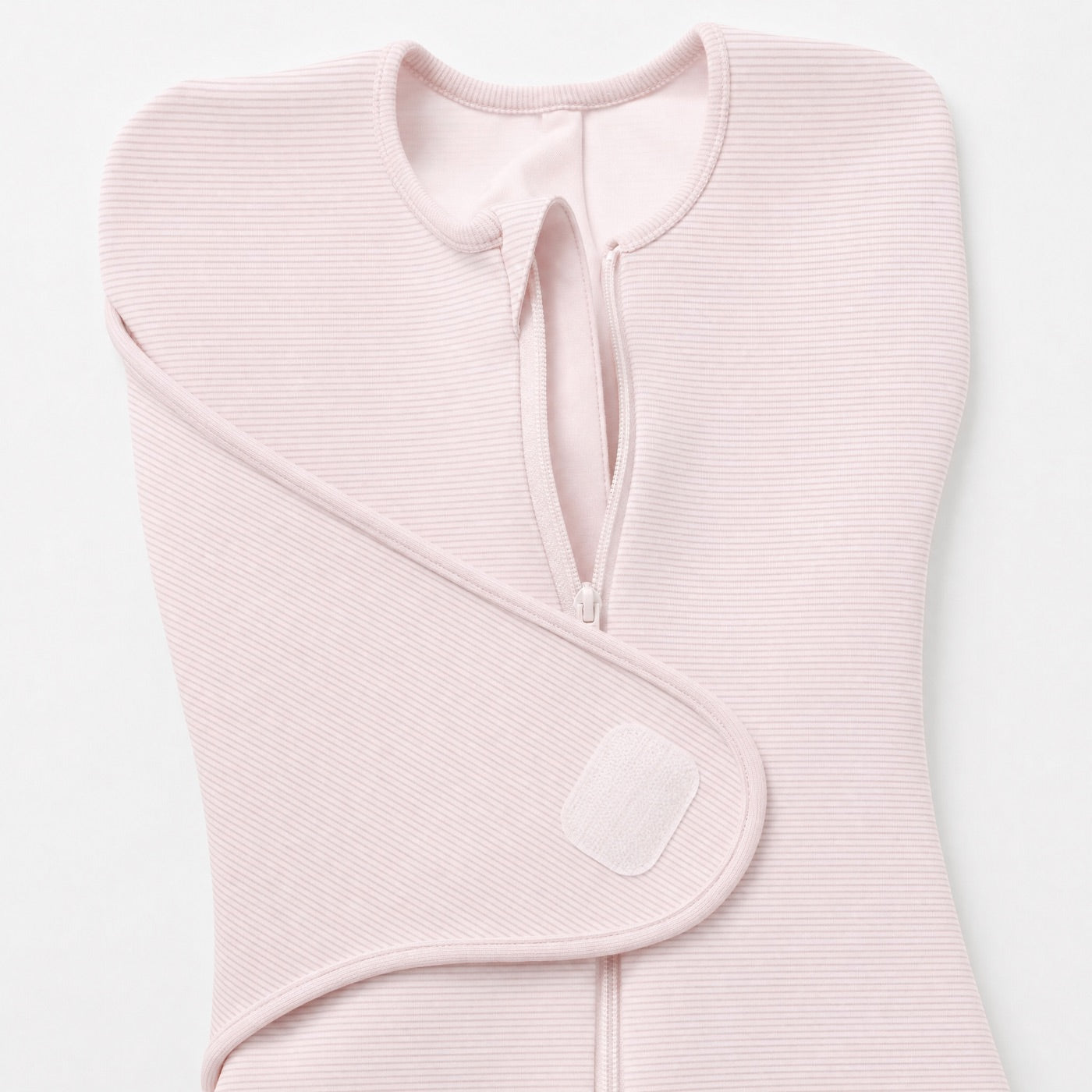 Two-way zip detail